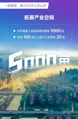 一分鐘速讀！一組數(shù)據(jù)解鎖2023年中山發(fā)展密碼